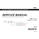 Sony KD-55X9000B Service Manual