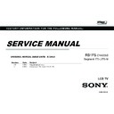 Sony KD-55X9005A Service Manual