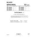 Sony KDL-20S2000, KDL-20S2020, KDL-20S2030 (serv.man2) Service Manual