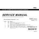 Sony KDL-22BX320, KDL-26BX320, KDL-32BX311, KDL-32BX320, KDL-40BX420, KLV-22BX320, KLV-26BX320, KLV-32BX320, KLV-32CX320, KLV-40BX420 Service Manual