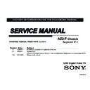 Sony KDL-22EX425, KDL-32EX425, KDL-32EX525, KDL-40EX525, KDL-46EX525 Service Manual