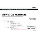 Sony KDL-26EX550 Service Manual