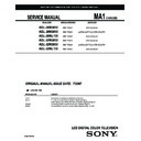 Sony KDL-26M3000, KDL-26ML130, KDL-32M3000, KDL-32ML130 Service Manual