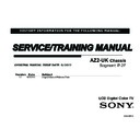Sony KDL-32BX311 Service Manual