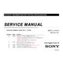 Sony KDL-32EX500, KDL-40EX500, KDL-46EX500, KDL-55EX500 Service Manual