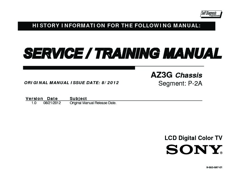 Sony KDL-32EX655, KDL-40EX655, KDL-46EX655 Service Manual - FREE 