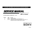 Sony KDL-32EX700, KDL-40EX700, KDL-46EX700, KDL-46EX701, KDL-46EX703, KDL-52EX700, KDL-52EX701, KDL-52EX703, KDL-60EX700, KDL-60EX701, KDL-60EX703 Service Manual