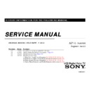 Sony KDL-32EX710, KDL-40EX710, KDL-46EX710, KDL-55EX710 Service Manual