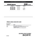 Sony KDL-32LL150 Service Manual