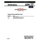 Sony KDL-40BX450, KDL-40BX451, KDL-40EX640, KDL-46BX450, KDL-46BX451, KDL-46EX640, KDL-55EX640 Service Manual