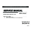 Sony KDL-40EX505, KDL-46EX505, KDL-55EX505, KDL-60EX505 Service Manual