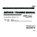 Sony KDL-40EX645, KDL-46EX641, KDL-46EX645, KDL-50EX645, KDL-55EX645 Service Manual