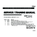 Sony KDL-40HX750, KDL-46HX750, KDL-46HX751, KDL-55HX750, KDL-55HX751 Service Manual