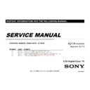 Sony KDL-40NX710, KDL-40NX713, KDL-40NX715, KDL-46NX710, KDL-46NX713, KDL-46NX715 Service Manual