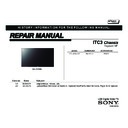 Sony KDL-40R485B Service Manual