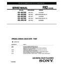 Sony KDL-40V3000, KDL-46V3000, KDL-46VL130 Service Manual