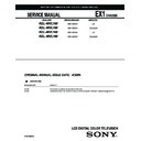 Sony KDL-40VL160, KDL-46VL160 Service Manual