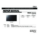 Sony KDL-40W580B, KDL-48W580B Service Manual