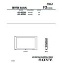Sony KDL-40X200A, KDL-46X200A Service Manual