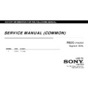 Sony KDL-43W780C Service Manual