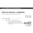 Sony KDL-43W950C, KDL-50FA95C, KDL-50FA97C, KDL-50W950C Service Manual