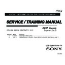 Sony KDL-46HX850, KDL-55HX850 Service Manual