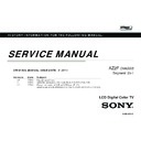 Sony KDL-46HX920, KDL-55HX920, KDL-65HX920 Service Manual