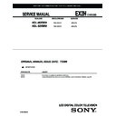 Sony KDL-46XBR9, KDL-52XBR9 Service Manual