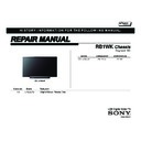 Sony KDL-50R450A Service Manual