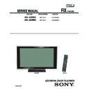 Sony KDL-52XBR2, KDL-52XBR3 Service Manual