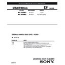 Sony KDL-52XBR7 Service Manual