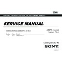 Sony KDL-55EX630, KLV-55EX630 Service Manual