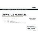Sony KDL-55HX920, KDL-65HX920 (serv.man2) Service Manual
