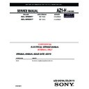 Sony KDL-55NX817, KDL-60NX817 (serv.man2) Service Manual