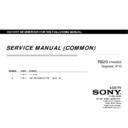 Sony KDL-55W950B, KDL-55W955B, KDL-55W957B, KDL-65W950B, KDL-65W955B Service Manual