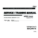 Sony KDL-60EX640, KDL-60EX645 Service Manual
