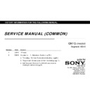 Sony KDL-65W850C, KDL-65W855C, KDL-65W857C, KDL-65W858C, KDL-65W859C, KDL-75W850C, KDL-75W855C Service Manual