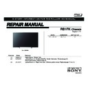 Sony KDL-70R520A Service Manual
