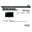 Sony KDL-70X830B Service Manual