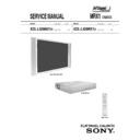 Sony KDL-L32MRX1, KDL-L32MRX1D, KDL-L42MRX1, KDL-L42MRX1D Service Manual