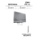 Sony KDL-V26A11E, KDL-V32A11E Service Manual