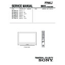 Sony KF-E42A10, KF-E50A10 (serv.man3) Service Manual