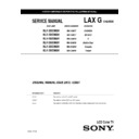 Sony KLV-20G300A Service Manual
