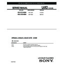 Sony KLV-20G400A Service Manual