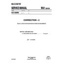Sony KLV-20SR3 (serv.man3) Service Manual