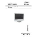 Sony KLV-23HR3 Service Manual