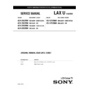 Sony KLV-26U300A, KLV-32U300A, KLV-37U300A Service Manual