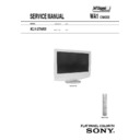 Sony KLV-27HR3 Service Manual