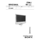Sony KLV-30HR3 Service Manual