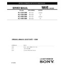Sony KLV-32U100M, KLV-40U100M Service Manual